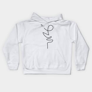 paper plane Kids Hoodie